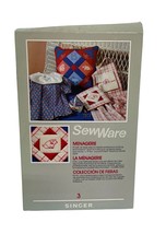Sew Ware Singer 6268 Embroidery Software Menagerie Animal Motifs Designs - £14.11 GBP