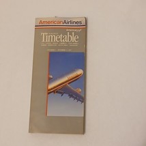 American Airlines Worldwide Timetable Effective November 1, 1997 Complete - $143.34 MXN