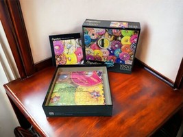 Buffalo Games Aimee Stewart Coffee and Donuts 1000 Piece Colorful Jigsaw... - $23.49