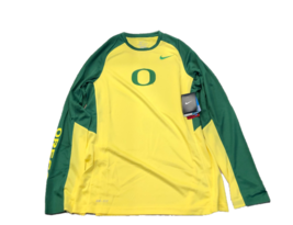NWT New Oregon Ducks Nike Dri-Fit On-Court Elite Medium L/S Shooting Shirt - £34.99 GBP