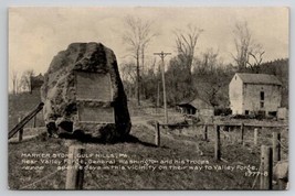 Gulf Mills PA Marker Stone Of General Washington Pennsylvania  Postcard H35 - $5.95