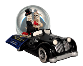 Skeleton Couple Wedding Bride Groom Musical Car Moonlight Manor Halloween SALE! - £27.65 GBP
