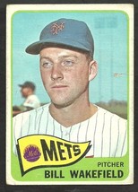 1965 Topps Baseball Card #167 New York Mets Bill Wakefield fair/good   ! - £0.39 GBP