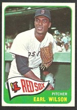 1965 Topps Baseball Card # 42 Boston Red Sox Earl Wilson em+   ! - £2.79 GBP