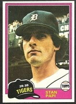 1981 Topps Baseball Card # 273 Detroit Tigers Stan Papi nr mt - £0.40 GBP
