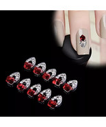 Fashion Women 3D Glitter Rhinestone Nail Art Stickers Tips DIY Decoratio... - $16.63 CAD