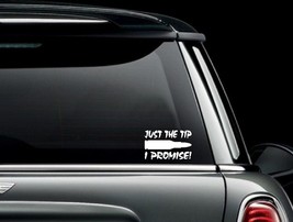 Just the tip I Promise Bullet Vinyl Car Window Decal Bumper Sticker US S... - £4.89 GBP+