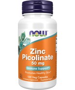 Zinc Picolinate 50 mg, Supports Enzyme Functions*, Immune Support*, 120 Veg Caps - $275.44 MXN