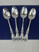 4 Oneida Community LOUISIANA Stainless Steel 6&quot; Teaspoons Spoons Replace... - £15.30 GBP