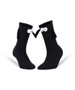 Magnetic Matching Couple Socks 1 Pair Funny Romantic Gift Unisex Size 5-10 - $13.58 CAD