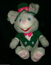 16&quot; Vintage 1986 Kmart Easter Bunny Rabbit Speedy Gray Stuffed Animal Plush Toy - £26.58 GBP