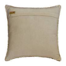 Beige 16&quot;x16&quot; Pillow Cover, Linen, Nature &amp; Floral, Folk Song - £29.94 GBP+