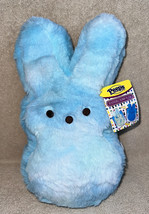 2023 Peeps Reversible Plush Easter Bunny Pale Yellow Blue To Solid Blue 12” New - £19.92 GBP