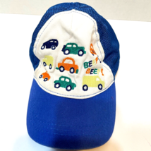 Rising Star Toddler Vehicle Embroidered Ball Cap Adjustable Blue - £8.48 GBP