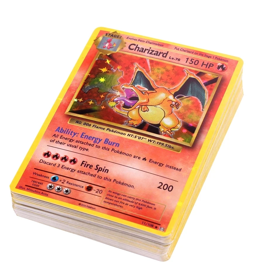 NEW 1996 Years 1st edition DIY GX Vmax Vstar  Pokemon Flash Cards Charizard - £10.79 GBP+