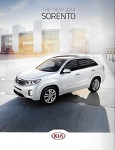 2014 Kia SORENTO sales brochure catalog 14 US LX EX SX Limited - $7.00