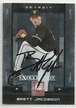 Brett Jacobson Signed autographed Card 2008 Donruss Elite Extra Edition - $10.08