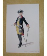R. MOORE WATER COLOR PAINTING ART GERMAN MILITARY PRUSSIAN OFFICER INFAN... - £193.56 GBP