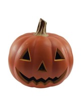 2018 Target Halloween Pumpkin Jack-o-Lantern Light Blow Mold Large 17 Inch  - $59.35