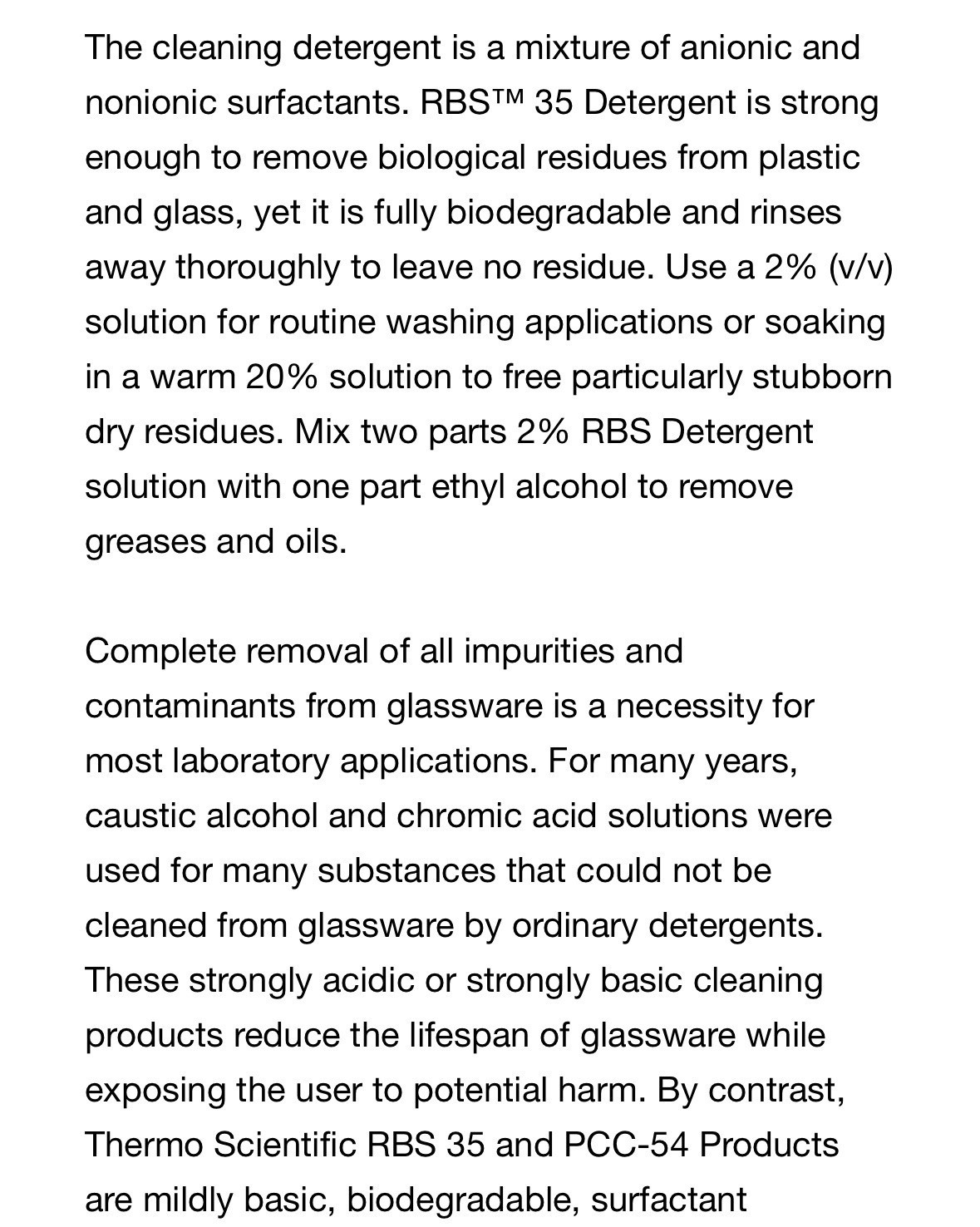 THERMO Scientific RBS 35 Laboratory Detergent Concentrate 5 Kg Jug REF-27952 Item image 4