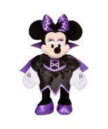 Minnie Mouse Vampire Costume Plush Collection Purple Black Stuffed Rare ... - $653.87 MXN