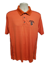 Champion Elite Syracuse University Adult Medium Orange Collared Shirt - £19.14 GBP