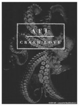 AFI Poster Flag Crash Love Tentacles - $27.36 CAD