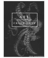 AFI Poster Flag Crash Love Tentacles - $27.32 CAD