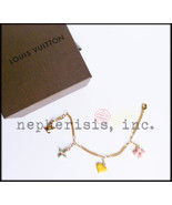 AUTH BNIB Louis Vuitton SWEET MONOGRAM Charm Fashion Bracelet PASTEL - $1,158.48 CAD