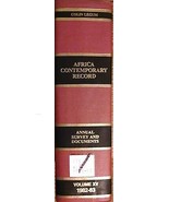 Africa Contemporary Record Vol. XV : 1982-83 (1984, Hardcover) (7) - £141.87 GBP