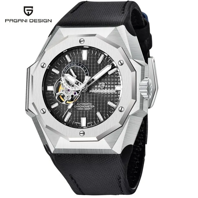 2023 New PAGANI DESIGN Automatic Watch For Men Mechanical Wristwatch NH39A Movt  - £156.91 GBP