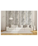 Reclaimed Wood Peel &amp; Stick Wallpaper Gray - Threshold Made In USA 27.5 ... - £14.82 GBP