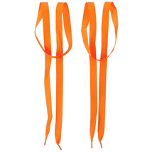 Titan Shoe Laces 45&quot; Inches Flat Orange Color New 1 Pair Sneakers Boot L... - $10.22