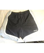 MENS NAUTICA BLUE/LIGHT BLUE/WHITE SWIMMING SHORTS SIZE LARGE BOARD SHOR... - $228.35 MXN