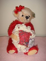 Annette Funicello Scarlet Mohair Dream Keeper Collection Bear - £27.17 GBP