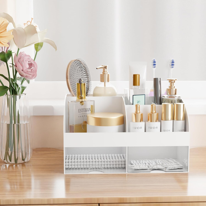 Makeup Organizer with Drawers, Cosmetic Storage for Dresser Vanity and Bathroom  Item image 5