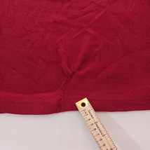 Columbia WU6176 Men's Hemlock Ridge Pullover Brick Red Fleece Jacket Size Large image 3