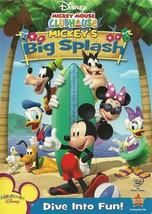 Mickey&#39;s Big Splash DVD Disney Mickey Mouse Clubhouse - £2.35 GBP