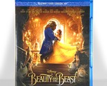 Disney&#39;s - Beauty and the Beast (Blu-ray/DVD, 2017, Widescreen) Like New ! - $8.58