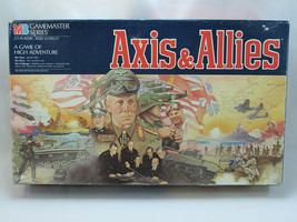 AXIS and ALLIES 1987 WWII Board Game Milton Bradley 100% Complete Excellent Plus - £58.47 GBP