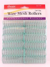 ANNIE 7/8" WIRE MESH HAIR ROLLERS - 12 PCS. (1023) - $8.99