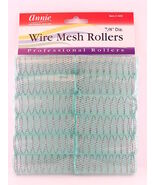 ANNIE 7/8" WIRE MESH HAIR ROLLERS - 12 PCS. (1023) - $8.99