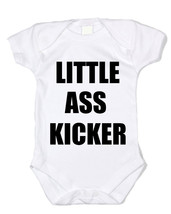 Little Ass Kicker Baby  Personalized Name Inspired By The Walking Dead - £7.97 GBP