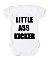 Little Ass Kicker Baby  Personalized Name Inspired By The Walking Dead - £7.87 GBP