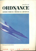 ORDNANCE military Magazine May 1965 with Armed Forces Chemical Journal - $12.86