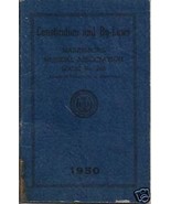 1950 Harrisburg American Federation of Musicians Rules - $13.56 CAD