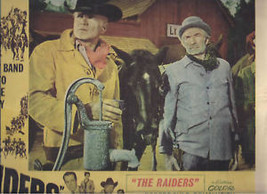 THE RAIDERS Robert Culp Brian Keith (1964)  Lobby Card - $9.89