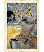 LADY SUPREME #2 page 21 Image Color Acetate Separation Comic Art page   ... - $33.83 CAD