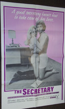 THE SECRETARY vintage one-sheet movie poster (1971) - £10.11 GBP