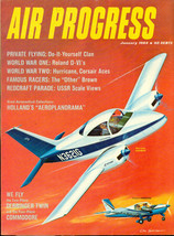 AIR PROGRESS Magazine January 1964 West Coast Derringer &amp; France Commodore cvrt - £7.76 GBP